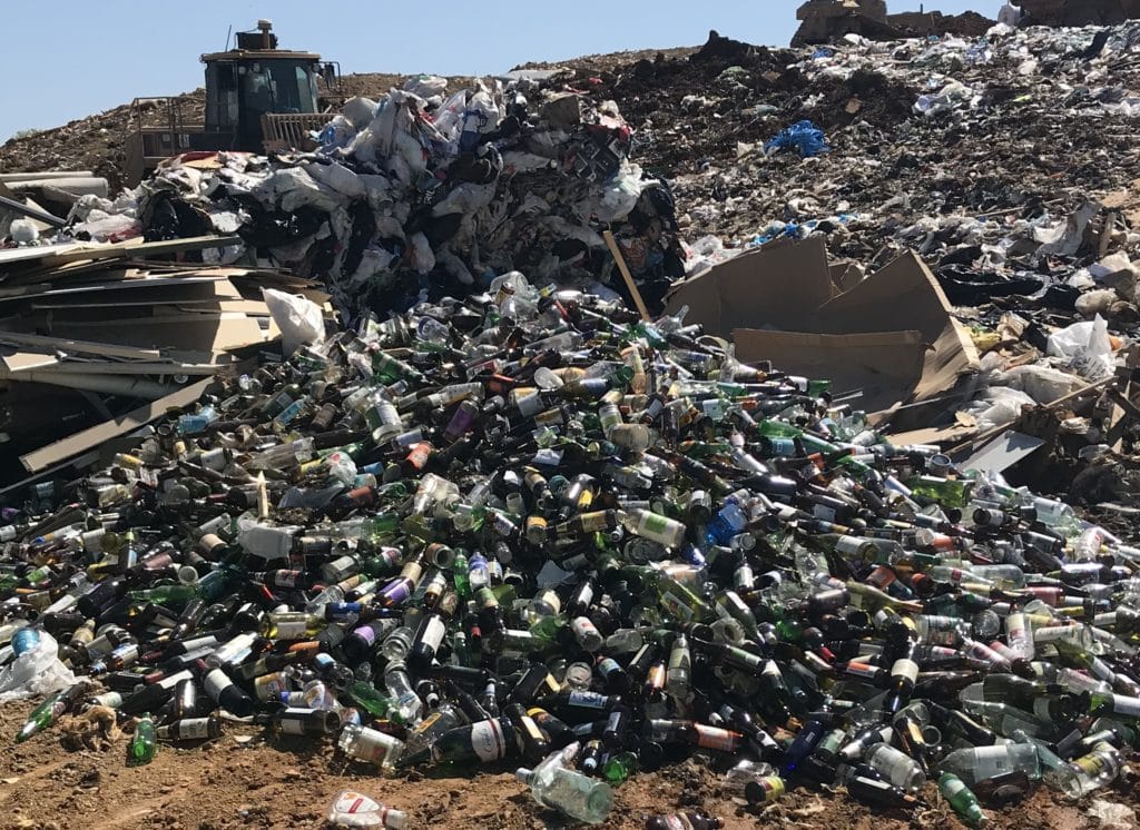 Recycle-Glass-in-landfill