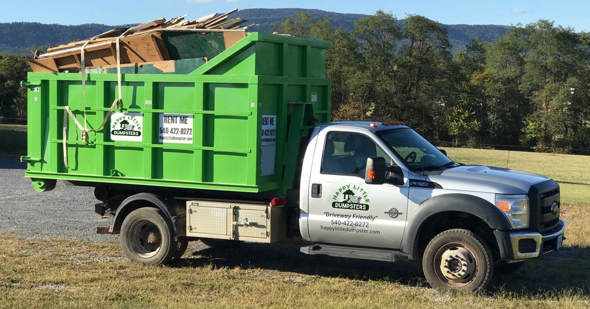 Guide to Renting a Happy Little Dumpster - Happy Little Dumpsters